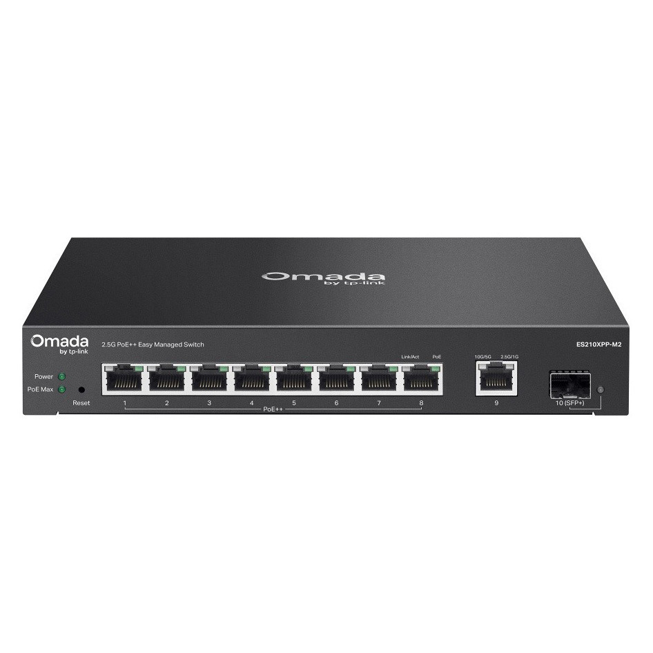 TP-LINK OMADA 8-PORT 2.5G 2-PORT 10G
