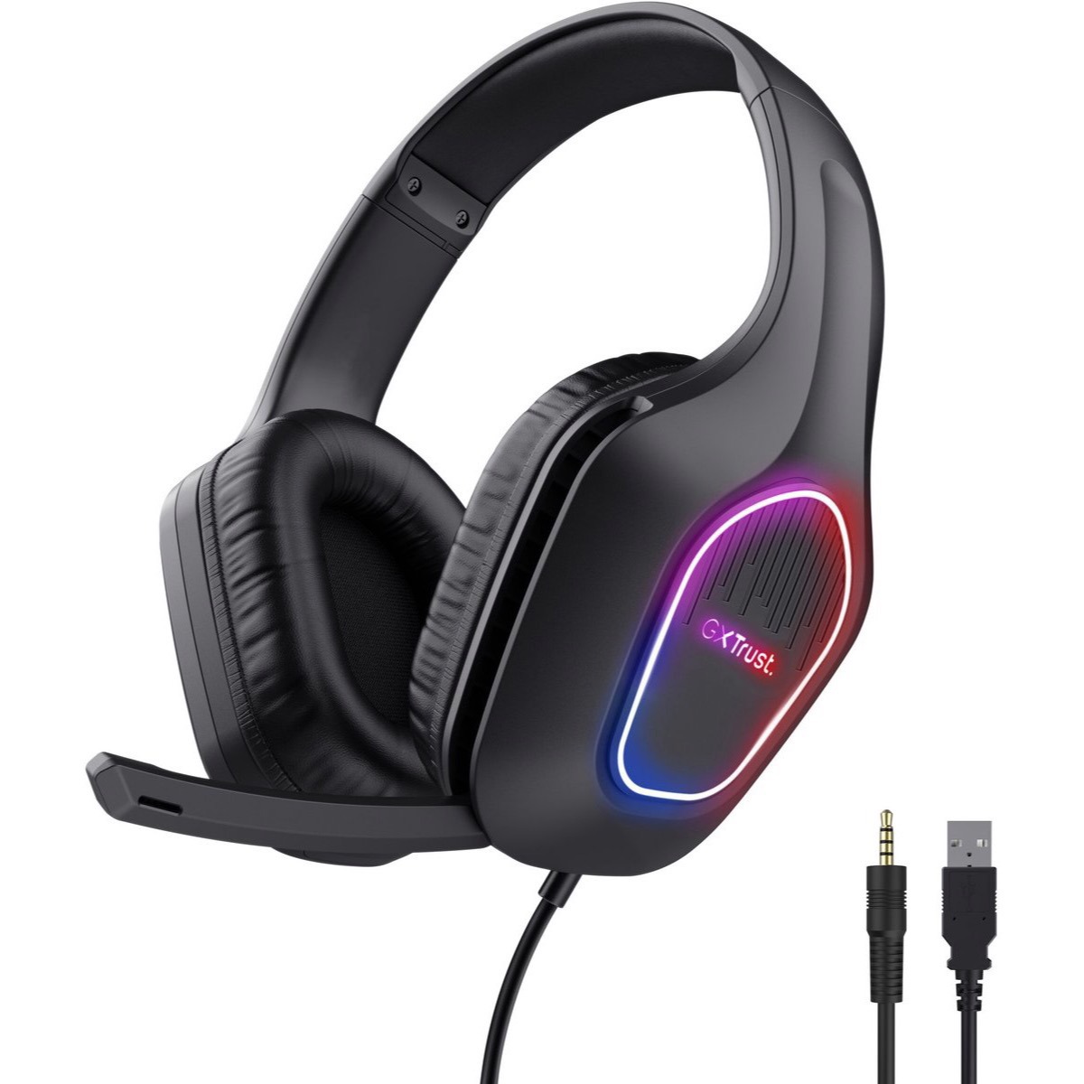 TRUST GXT416 ZIROX LED BLACK