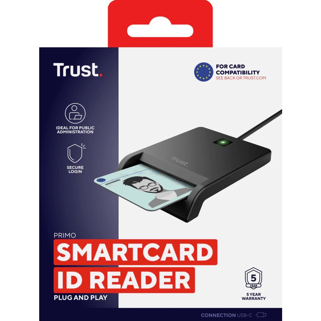 TRUST PRIMO ID CARDREADER USB-C