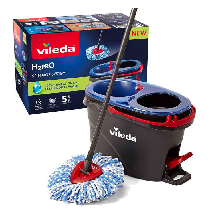 VILEDA H2PRO SPIN MOP BOX