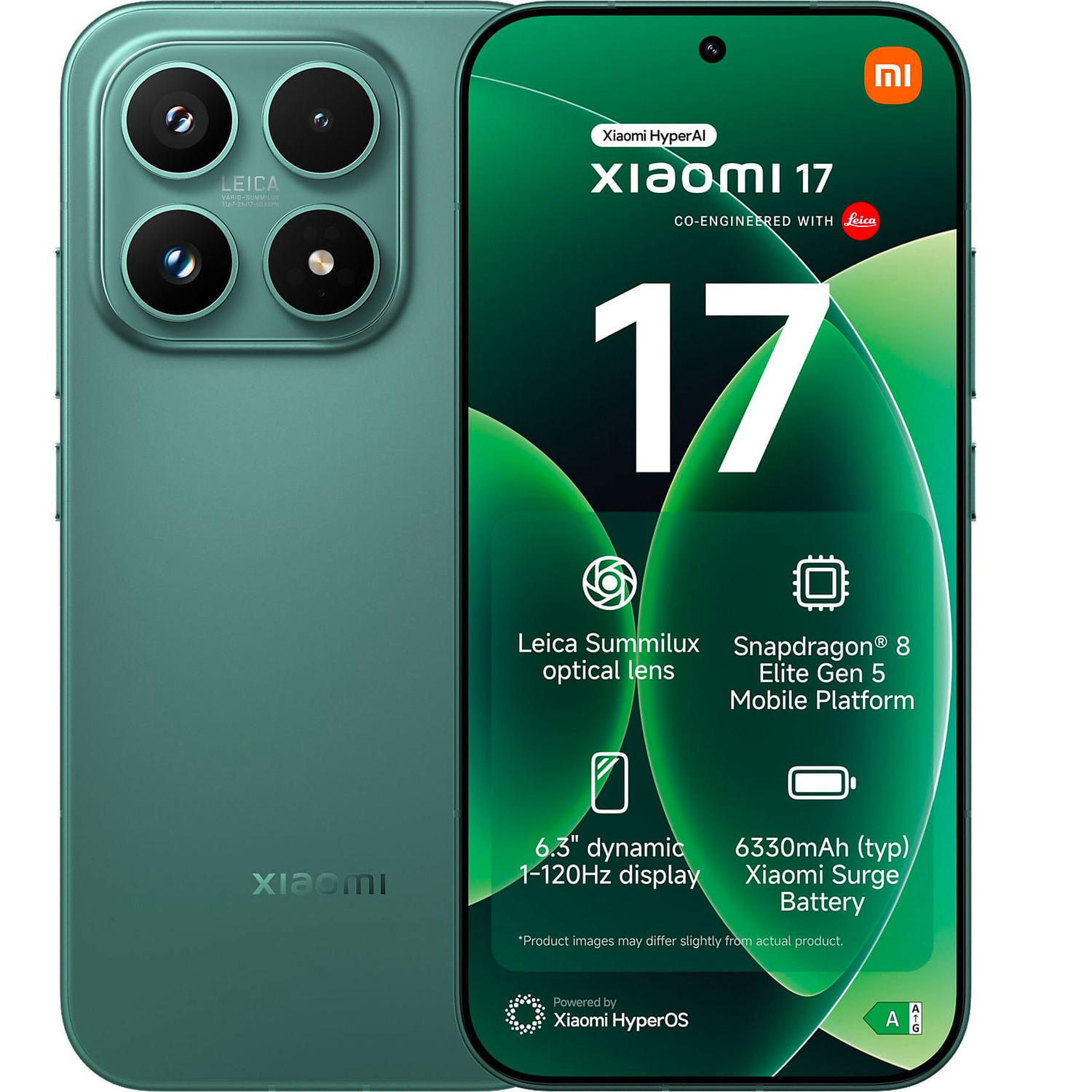 XIAOMI 17 12/256GB GREEN