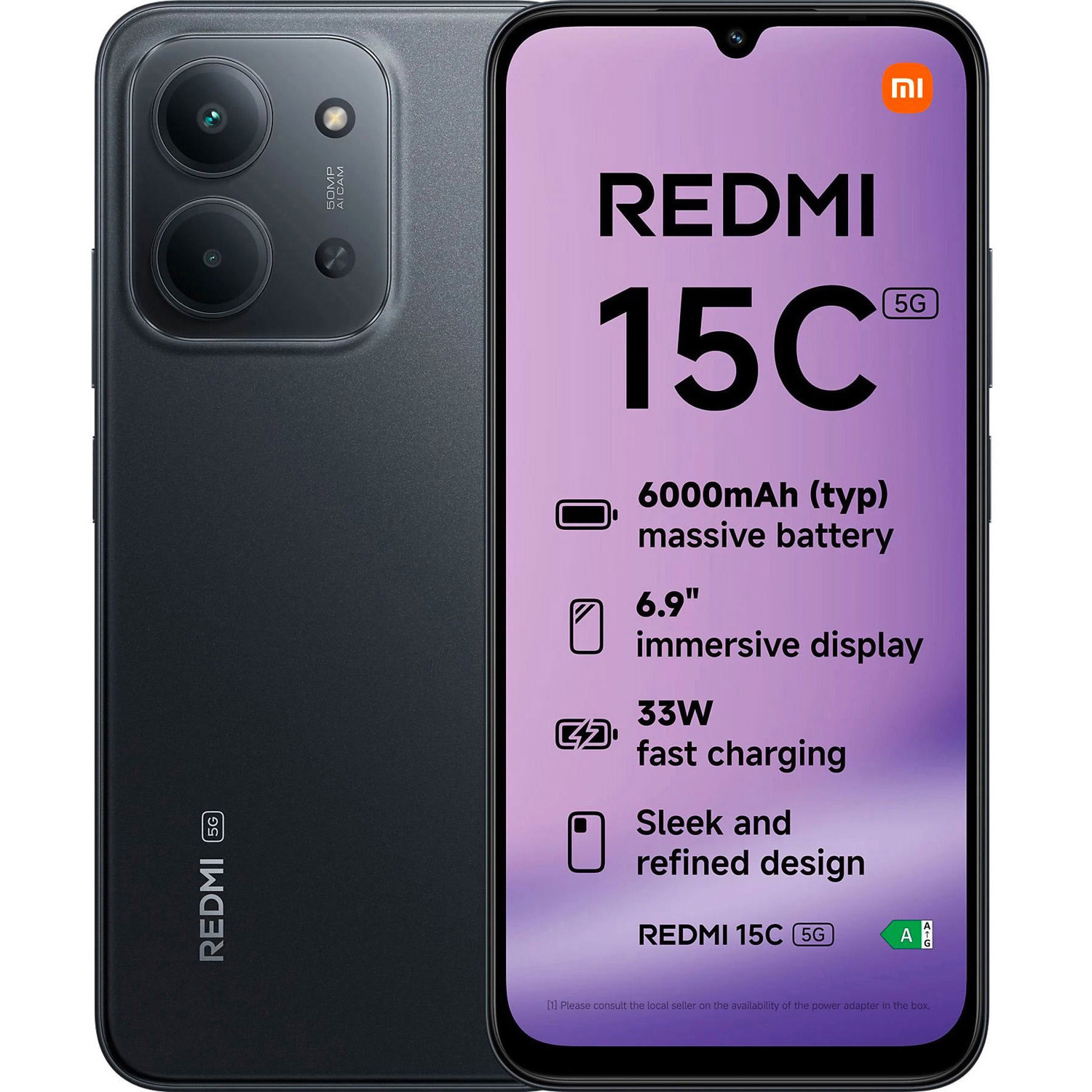 Xiaomi Redmi 15c 5g 4/128gb Bk