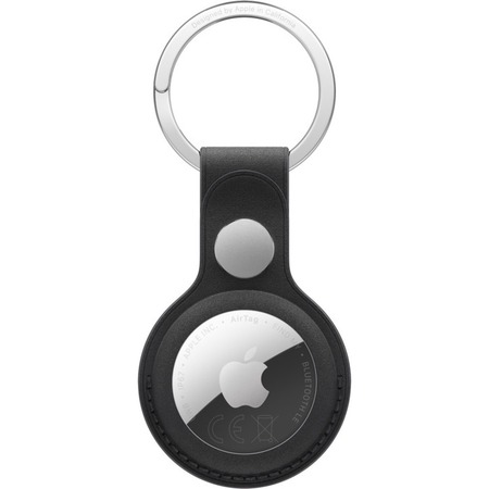 APPLE AIRTAG FINEWOVEN KEY RING BLACK