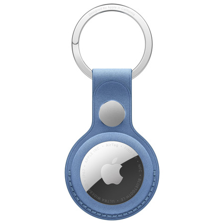 APPLE AIRTAG FINEWOVEN KEY RING WLDFLWR BLUEE