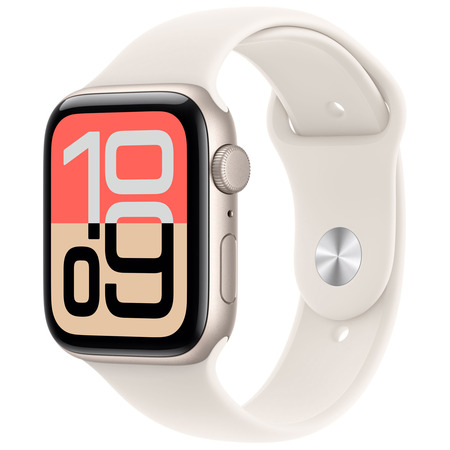 APPLE APPLE WATCH SE 3GPS44MMBOTIER LUMIRE STELLAIRE AVEC BRACELET SPORT LUMIRE STELLAIRE - M/L