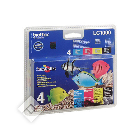 BROTHER LC1000VALBP BL+COLOR