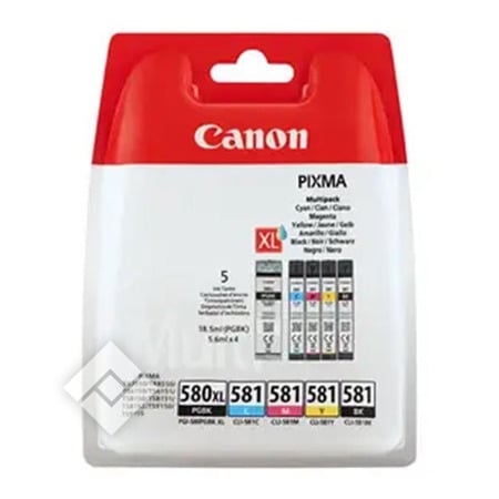 CANON PGI580XL/CLI581 PACK