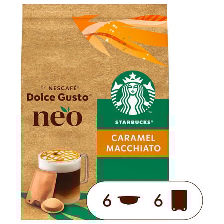 DOLCE GUSTO NEO STARBUCKS CARAMEL MACCHIATO