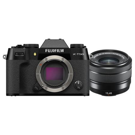 FUJIFILM X-T50 BLACK + 15-45 OIS
