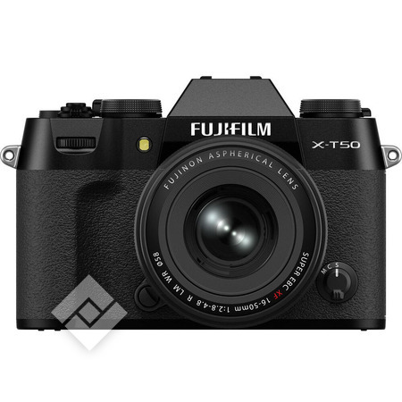 FUJIFILM X-T50 BLACK + 16-50 LM WR