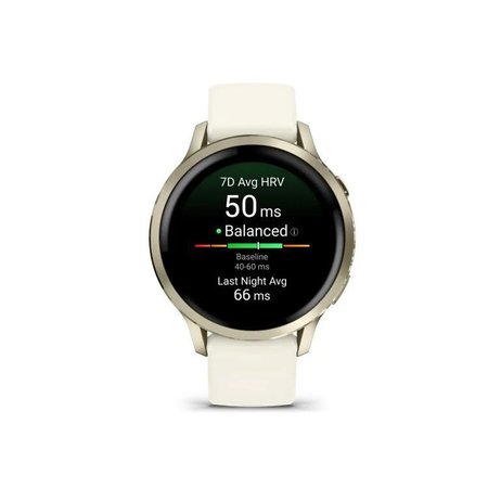 GARMIN VENU 4 41MM BEIGE W/ LUNAR GOLD + BONE