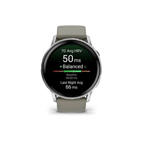 GARMIN VENU 4 45MM BLACK W/ SILVER + GRAY