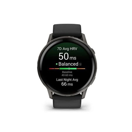 GARMIN VENU 4 45MM BLACK W/ SLATE + BLACK