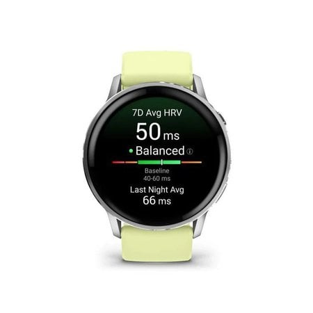 GARMIN VENU 4 45MM GRAY W/ SILVER + LEMON