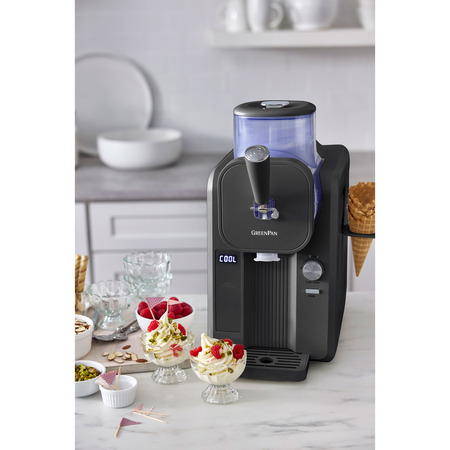 GREENPAN FROST ICE CREAM MAKER GREY