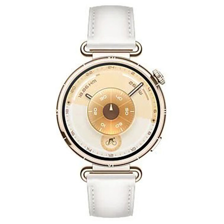 HUAWEI WATCH GT6 41MM WHITE - WHITE COMPOSITE LEATHER STRAP - KONSU-B19L