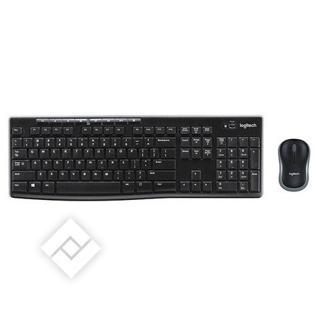 LOGITECH MK270 COMBO BLACK QWERTY UK WIRELESS
