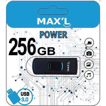 MAX'L POWER USB 3.2 256GB