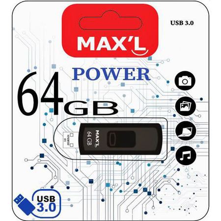 MAX'L POWER USB 3.2 64GB