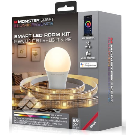 MONSTER ILLU SMART LED A19+LIGHTS
