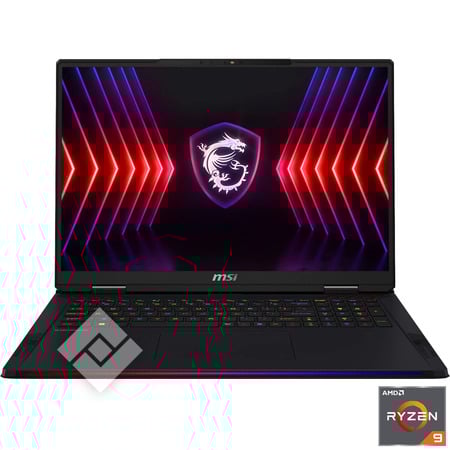 MSI RAIDER A18 (HX A9WIG-013BE) RTX 5080 | RYZEN 9 | 64 GO DDR5