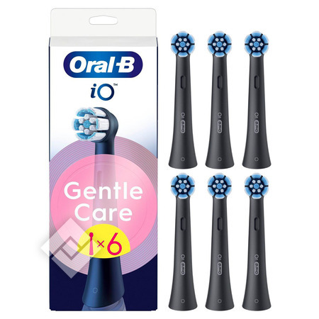 ORAL-B IO GENTLE CARE BLACK x6