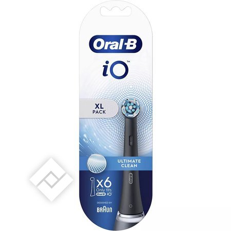 ORAL-B IO ULTIMATE CLEAN BK x6