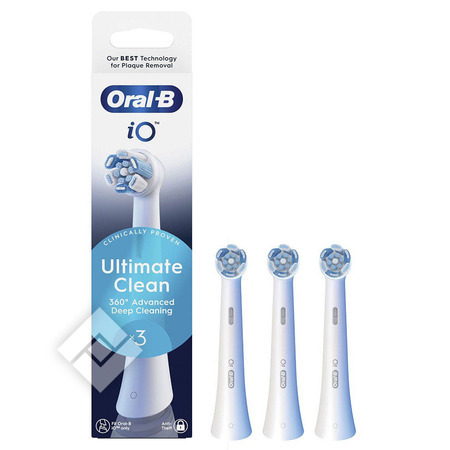 ORAL-B IO ULTIMATE CLEAN WH x3