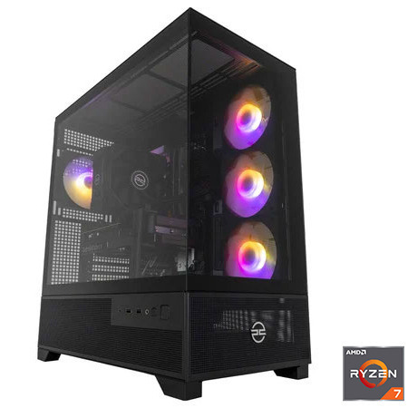 PCSPECIALIST CYCLONE 170 | RTX 5070 | AMD RYZEN 7 | 32 GO DDR5