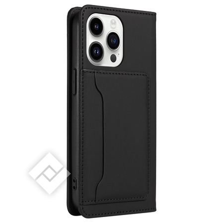 PRODEBEL IPHONE 16 PRO MAX FOLIO HOESJE MET KAARTHOUDER BLACK