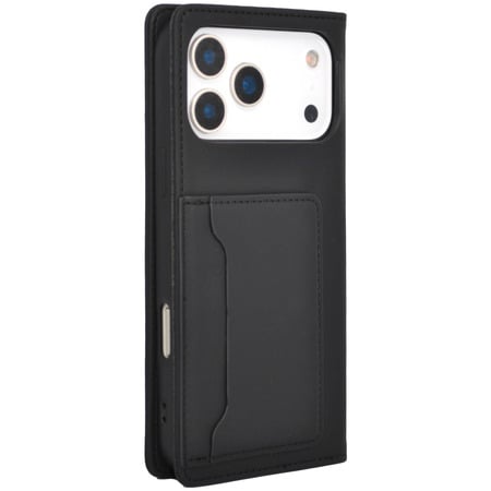 PRODEBEL IPHONE 17 PRO FOLIO HOESJE MET KAARTHOUDER BLACK