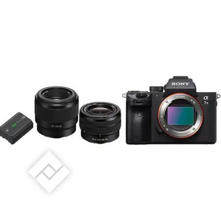 SONY ALPHA 7 III + 28-60 + 50 PACK