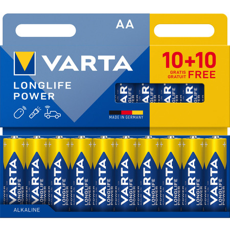 VARTA LONGLIFE POWER AA 10+10