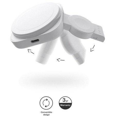 ZENS 2-IN-1 MAGSAFE TRAVEL WH
