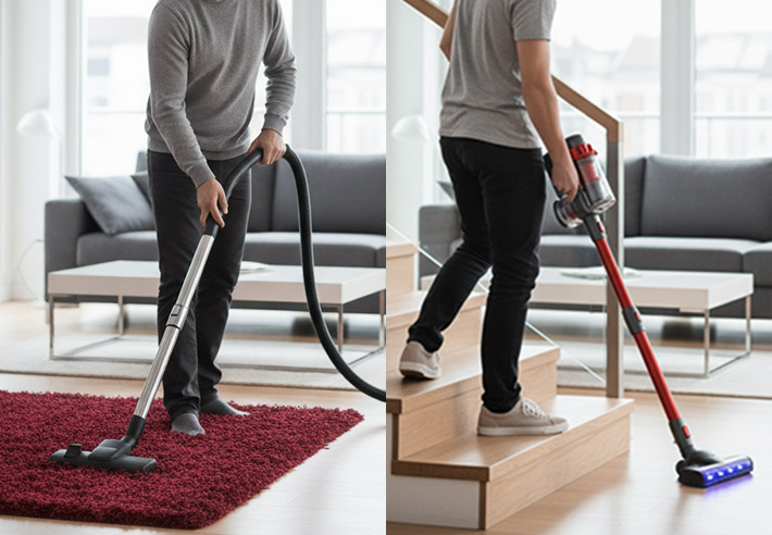 Sledestofzuiger vs. steelstofzuiger 